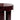 TOV Casper High Gloss Nesting Side Table Set, Burgundy option, image 9