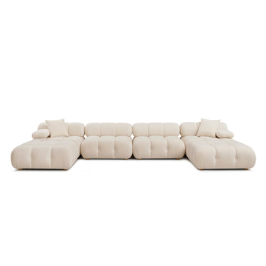 TOV Calliope 6-piece Performance Modular U-Sectional, Off-White option, image 1