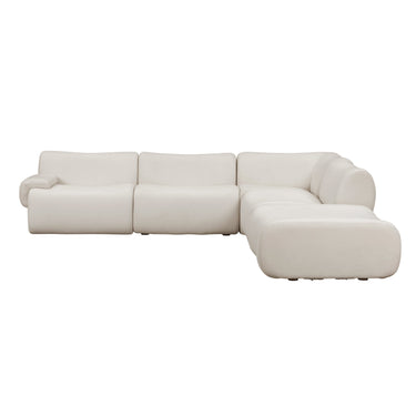 TOV Zenith 5-Piece Modular Sectional, Cream / RAF option, image 1