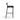 TOV Celine Boucle Bar And Counter Stool, Black / Bar Height option, image 3