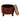 TOV Bellamy Railroad Chenille Storage Stool With Reversible Tray Top, Brown option, image 6