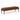 TOV Oodle 56.5" Performance Vegan Mohair Bench, Bronze / Walnut option, image 1