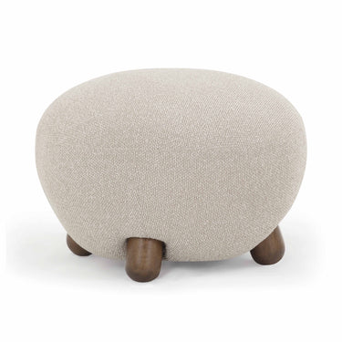 TOV Pucker Ottoman, Warm Grey option, image 1