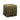 TOV Daphne Square Suede Fringe Ottoman, Olive Green option, image 2