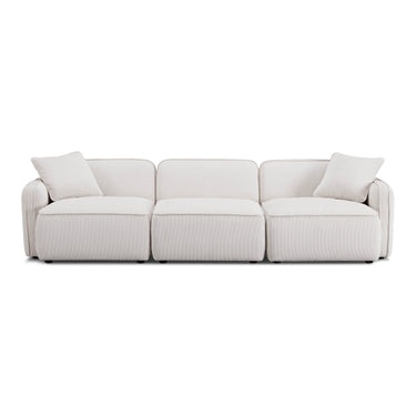 TOV Travie 112" Modular Sofa, White Sand option, image 1