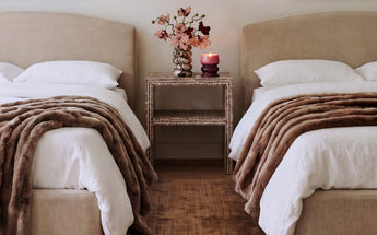 TOV Leah 48" Special Sized Chenille Bed, Cream option, image 3