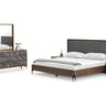 Nova Domus Metcalf Eastern King Walnut & Grey Bedroom Set