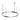 Mick De Giulio Stagger 30" Dimmable Chandelier for Dining, Living, Office in Polished Stainless Steel