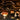 GU10 LED ceiling pendant with abstract sculptural form and ambient light effect