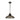 Morgan 16" clear glass LED pendant light with bronze finish for modern interiors by Visual Comfort