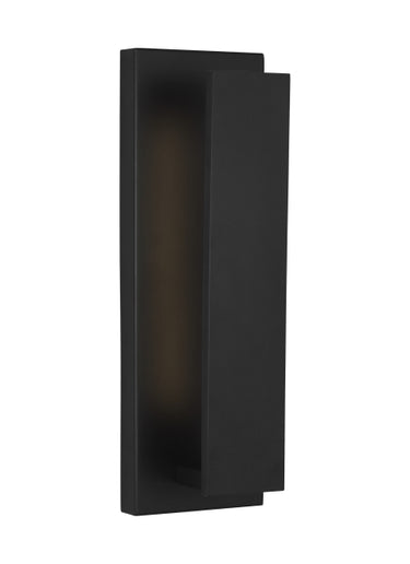 Visual Comfort Nate 17" Outdoor Wall Light in Black Finish