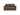 Neah sleeper upholstered in Esina Cedar Brown, studio shot