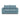 Neah sleeper upholstered in Mixed Dance Light Blue, studio shot