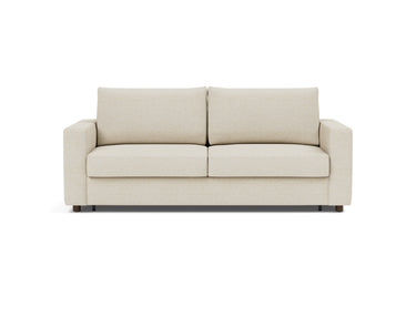 Neah sleeper upholstered in Halifax Shell, studio shot