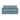 Neah sleeper upholstered in Mixed Dance Light Blue, studio shot