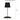 Dimensions diagram of the Nevis Short Accent rechargeable table lamp: 10.5 inch height, 5.1 inch base width and depth