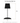 Dimensions diagram of the Nevis Short Accent rechargeable table lamp: 10.5 inch height, 5.1 inch base width and depth