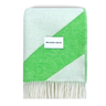 White & Apple Swirl Blanket by Maison Deux, photo 1