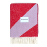 Lilac & Scarlet Swirl Blanket by Maison Deux, photo 1