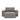 Newilla sleeper upholstered in Mixed Dance Grey, studio shot