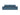 Newilla sleeper upholstered in Weda Blue, studio shot