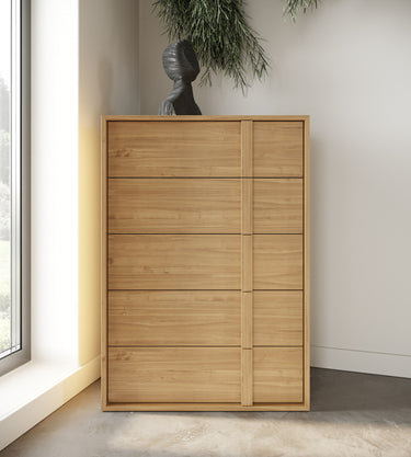 Nova Domus Berlin Natural Oak Chest