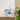 Finesse Decor Wave Sculpture in Transparent in Blue - Large - TOP ONLY