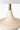 Modern design of Oliver Ivory Cordless Table Lamp Brushed Nickel finish