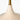Oliver Cordless Table Lamp Antique Brass illuminating a living room