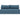 Osvald sleeper upholstered in Weda Blue, studio shot