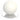 12-inch, Chrome Bola Sphere Table Lamp by Pablo Designs, studio photo