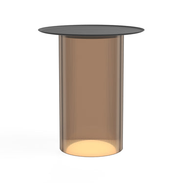 Bronze Base with Black Tray Carousel Floor Lamp by Pablo Designs, studio photo