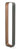 Graphite Exterior, Walnut Interior Contour Floor Lamp by Pablo Designs, studio photo