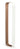 White Exterior, Walnut Interior Contour Floor Lamp by Pablo Designs, studio photo