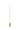 60" H, Brass Elise Floor Lamp by Pablo Designs, studio photo