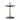 Small Walnut with Black Tray Nivél Pedestal by Pablo Designs, studio photo