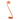 Orange Pixo Plus LED Desk Lamp by Pablo Designs, studio photo
