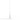 White Carrara Chrome T.O Marble Floor Lamp by Pablo Designs, studio photo