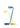 Azure Pixo Plus desk lamp by Pablo, glow view