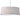 Solis Drum 36 in white pendant by Pablo