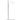 White and silver Talia table lamp by Pablo, studio photo