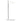 White and silver Talia table lamp by Pablo, studio photo