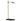 Black and brass Talia table lamp by Pablo, studio photo