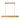 Kelly Wearstler Pench 42-inch natural brass linear chandelier with integrated LED for modern dining rooms.