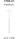Dimension drawing of the Penta Storm Medium pendant, 16.5 in (42 cm) stem