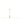 Luxury Linear Brass Chandelier with LED Tubes – 66-Inch Hanging Light for Modern Interiors in Natural Brass
