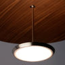 Watch the Sky Dome Wood LED Pendant in motion