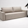 How to convert the Newilla Sleeper Sofa with Standard Arms into a bed