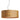 Graypants Kerflights D9 wood drum pendant in White Oak, studio view on white