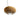 Disc 48 Linear pendant, Blonde finish, switched off, seen end-on to show the layered cardboard